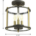 Squire Semi-Flush convertible-Exterior-Progress Lighting-Lighting Design Store