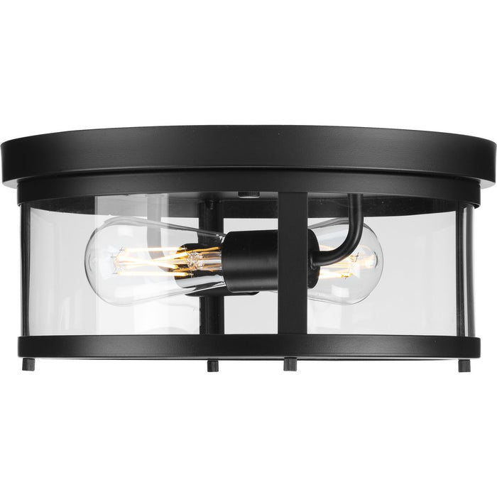 Gunther Outdoor Flush Mount-Exterior-Progress Lighting-Lighting Design Store