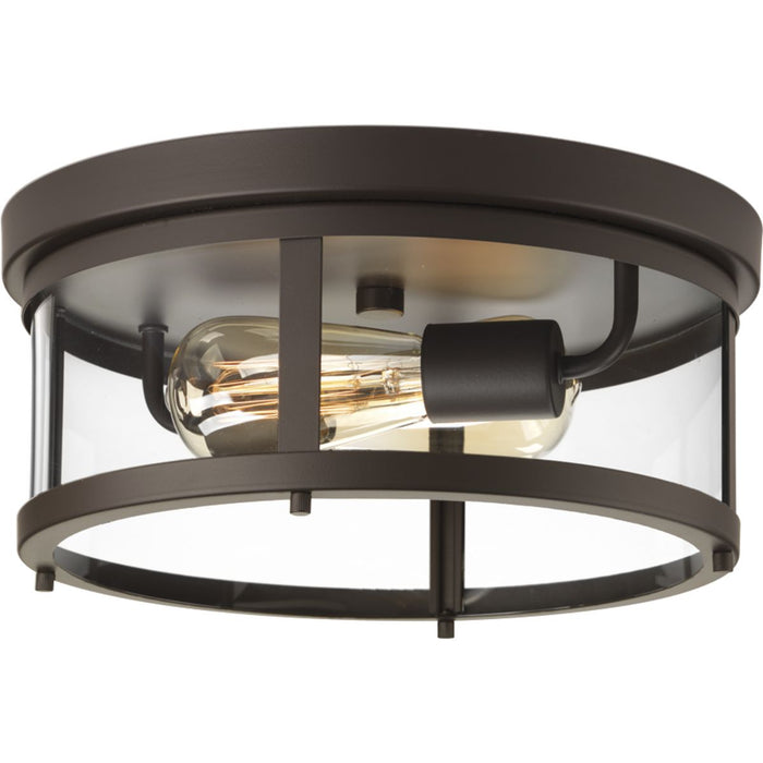 Gunther Flush Mount-Exterior-Progress Lighting-Lighting Design Store