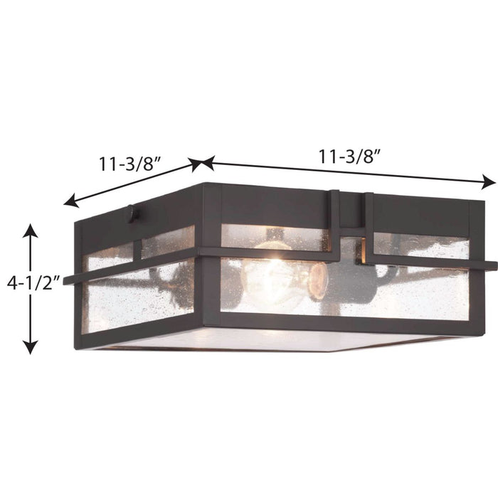 Boxwood Outdoor Flush Mount-Exterior-Progress Lighting-Lighting Design Store