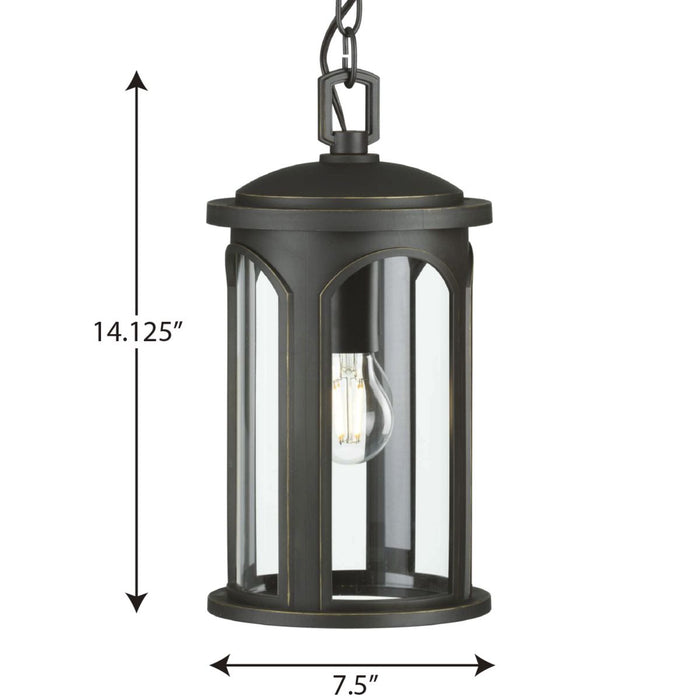 Gables Hanging Lantern-Exterior-Progress Lighting-Lighting Design Store