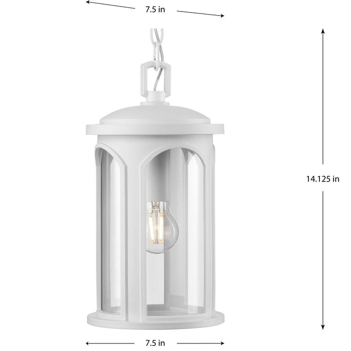 Gables Outdoor Wall Lantern-Exterior-Progress Lighting-Lighting Design Store