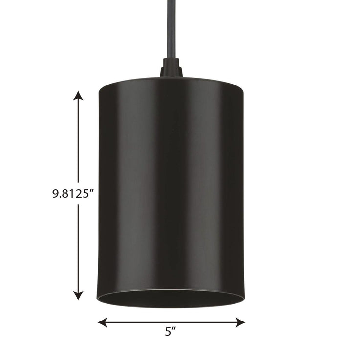 LED Cord Mount Cylinder-Mini Pendants-Progress Lighting-Lighting Design Store