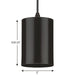 LED Cord Mount Cylinder-Mini Pendants-Progress Lighting-Lighting Design Store