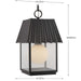 Point Dume-Hook Pond One Light Outdoor Hanging Lantern-Exterior-Progress Lighting-Lighting Design Store