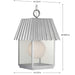 Point Dume-Hook Pond One Light Outdoor Hanging Lantern-Exterior-Progress Lighting-Lighting Design Store