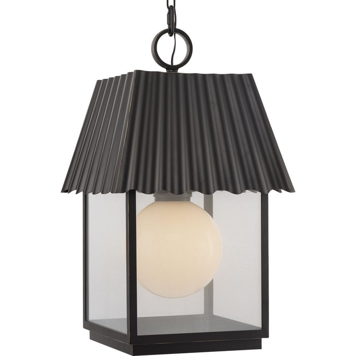Point Dume-Hook Pond One Light Outdoor Hanging Lantern-Exterior-Progress Lighting-Lighting Design Store