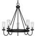 Swansea Outdoor Chandelier-Exterior-Progress Lighting-Lighting Design Store
