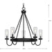 Swansea Outdoor Chandelier-Exterior-Progress Lighting-Lighting Design Store