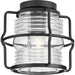 Keegan Outdoor Flush Mount-Exterior-Progress Lighting-Lighting Design Store