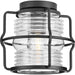 Keegan Outdoor Flush Mount-Exterior-Progress Lighting-Lighting Design Store