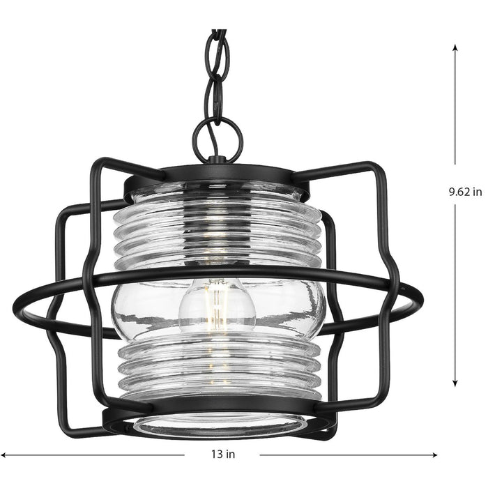 Keegan Outdoor Hanging Lantern-Exterior-Progress Lighting-Lighting Design Store