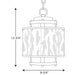 Bay Court Hanging Lantern-Exterior-Progress Lighting-Lighting Design Store