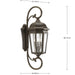 Verdae Large Wall Lantern-Exterior-Progress Lighting-Lighting Design Store