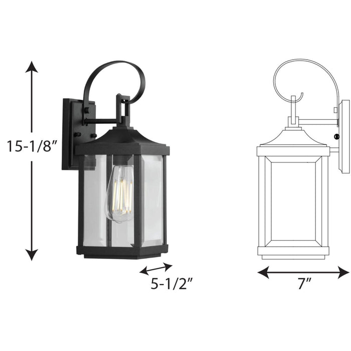 Gibbes Street Wall Lantern-Exterior-Progress Lighting-Lighting Design Store