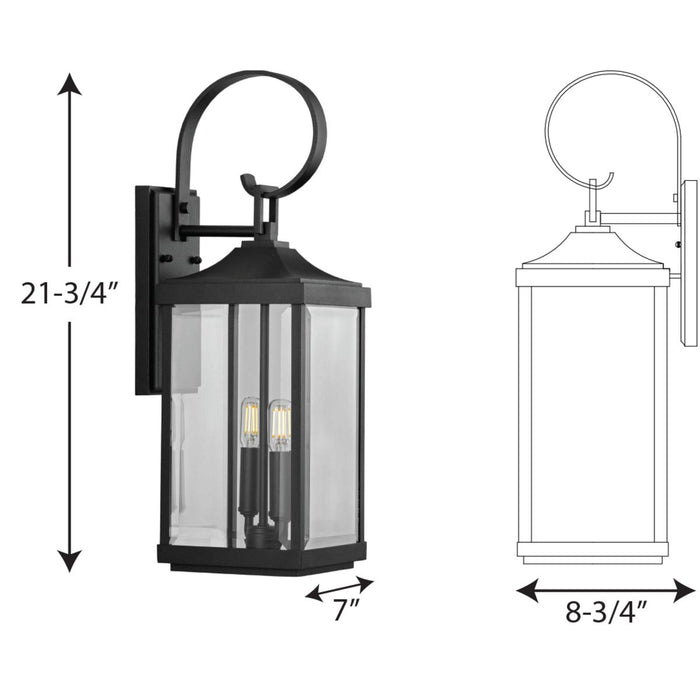 Gibbes Street Wall Lantern-Exterior-Progress Lighting-Lighting Design Store
