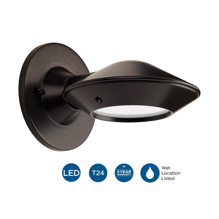 Strata LED Wall Lantern-Exterior-Progress Lighting-Lighting Design Store