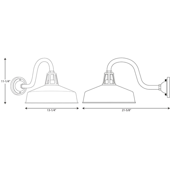 Cedar Springs Wall Lantern-Exterior-Progress Lighting-Lighting Design Store