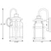 Haslett Wall Lantern-Exterior-Progress Lighting-Lighting Design Store