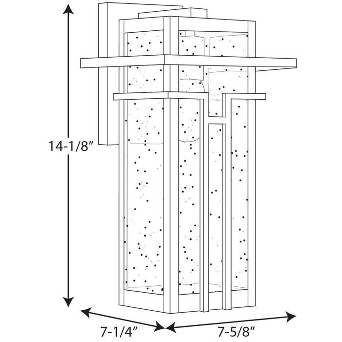 Boxwood Wall Lantern-Exterior-Progress Lighting-Lighting Design Store