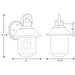 Weldon Wall Lantern-Exterior-Progress Lighting-Lighting Design Store