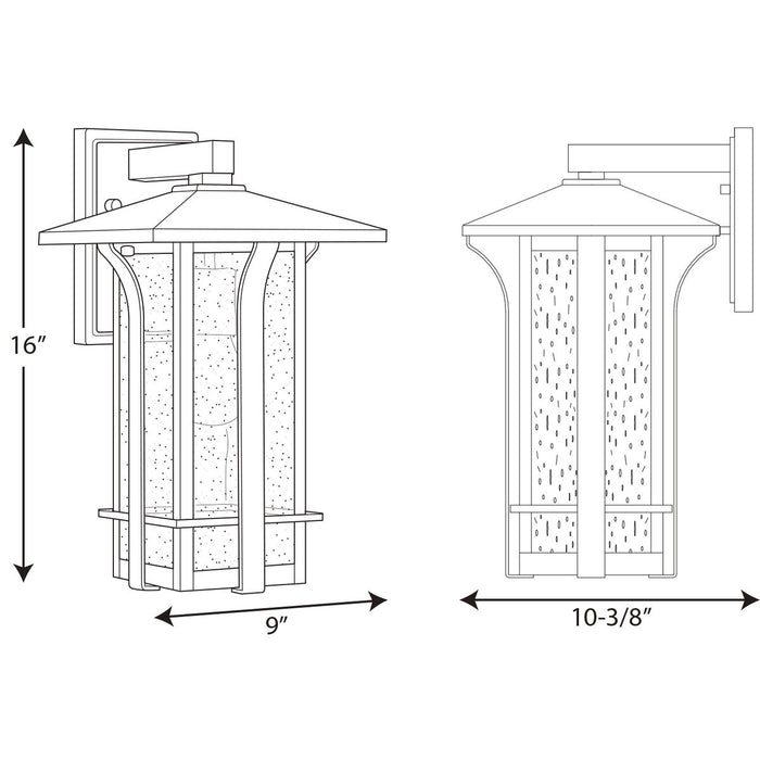 Cullman Wall Lantern-Exterior-Progress Lighting-Lighting Design Store
