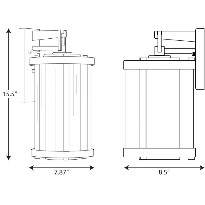 Irondale Wall Lantern-Exterior-Progress Lighting-Lighting Design Store