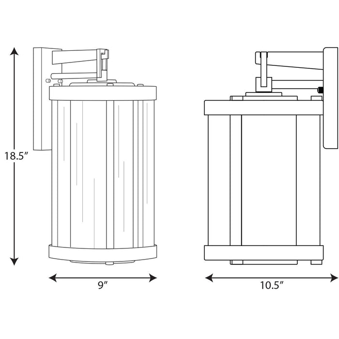 Irondale Wall Lantern-Exterior-Progress Lighting-Lighting Design Store