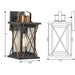 Barlowe Wall Lantern-Exterior-Progress Lighting-Lighting Design Store