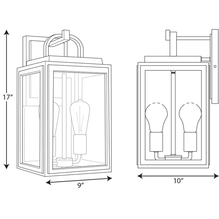 Grandbury Wall Lantern-Exterior-Progress Lighting-Lighting Design Store