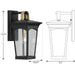 Chatsworth Wall Lantern-Exterior-Progress Lighting-Lighting Design Store