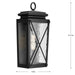 Wakeford Outdoor Wall Lantern-Exterior-Progress Lighting-Lighting Design Store
