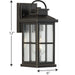 Williamston Wall Lantern-Exterior-Progress Lighting-Lighting Design Store