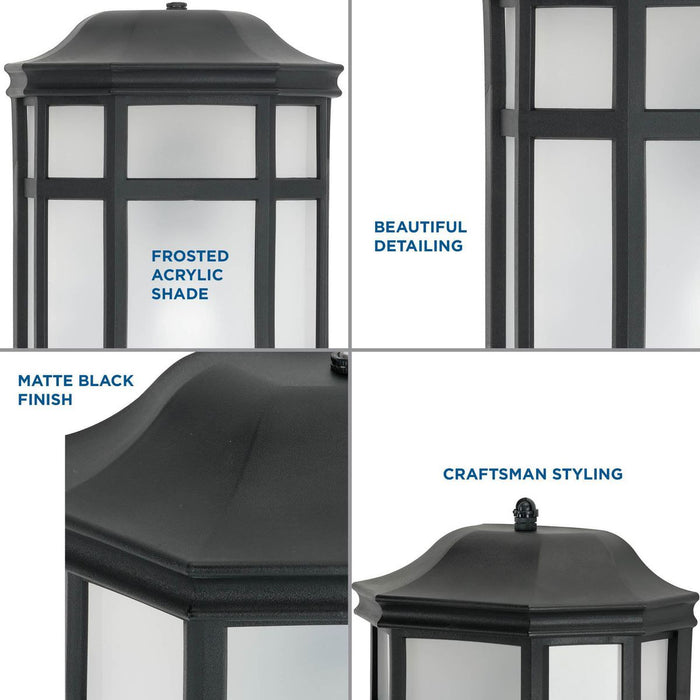 Milford Non-Metallic Lantern Wall Lantern-Exterior-Progress Lighting-Lighting Design Store