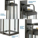Walcott Wall Lantern-Exterior-Progress Lighting-Lighting Design Store