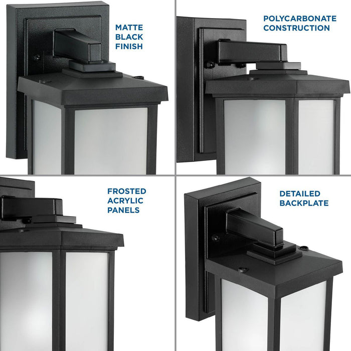 Trafford Non-Metallic Lantern Wall Lantern-Exterior-Progress Lighting-Lighting Design Store