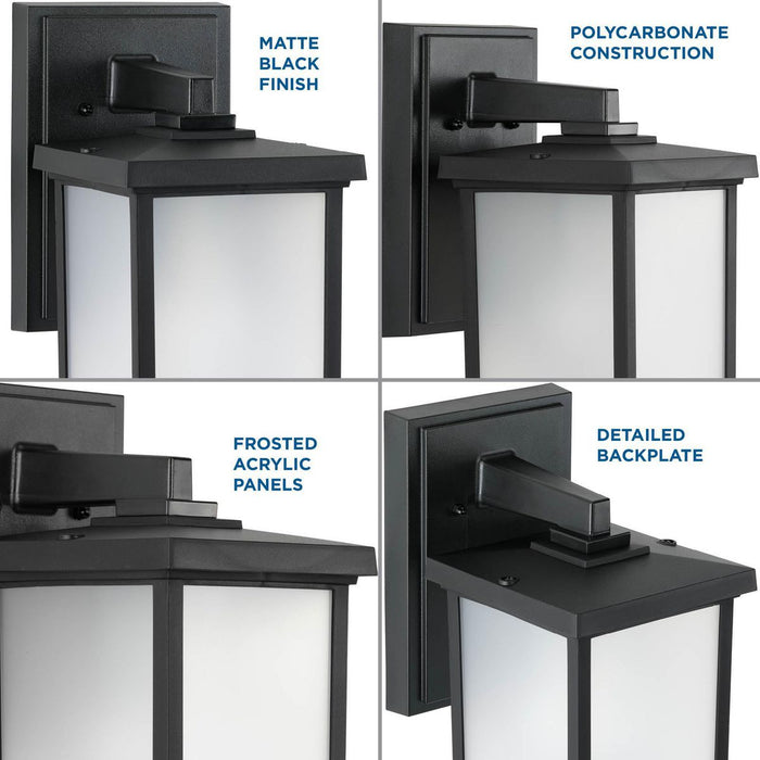 Trafford Non-Metallic Lantern Wall Lantern-Exterior-Progress Lighting-Lighting Design Store