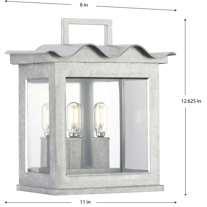 Point Dume-Seamoor Two Light Outdoor Wall Lantern-Exterior-Progress Lighting-Lighting Design Store