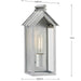 Point Dume-Dunemere One Light Outdoor Wall Lantern-Exterior-Progress Lighting-Lighting Design Store