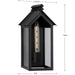 Point Dume-Dunemere One Light Outdoor Wall Lantern-Exterior-Progress Lighting-Lighting Design Store