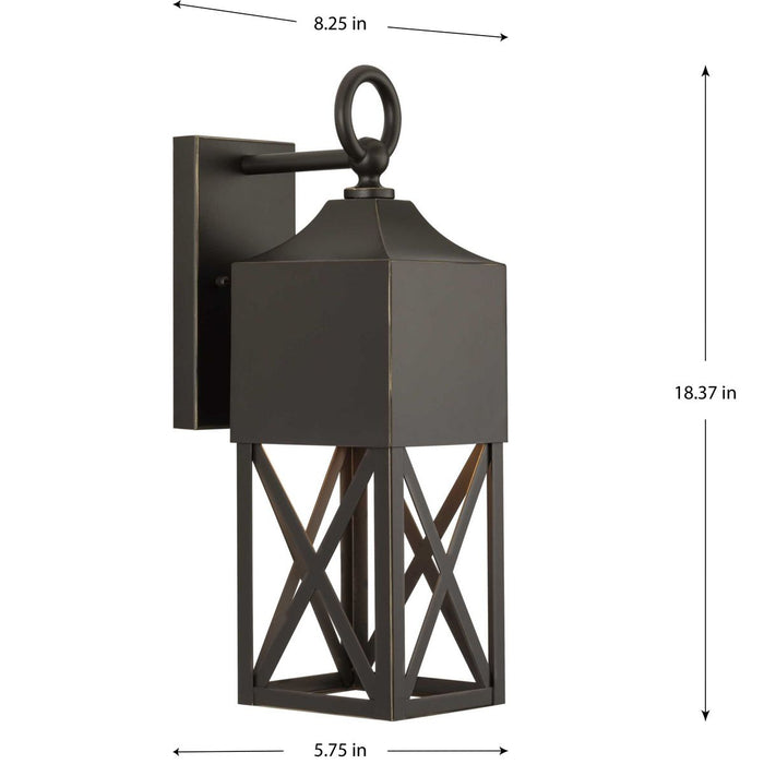 Birkdale Outdoor Wall Lantern-Exterior-Progress Lighting-Lighting Design Store