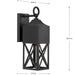 Birkdale Outdoor Wall Lantern-Exterior-Progress Lighting-Lighting Design Store
