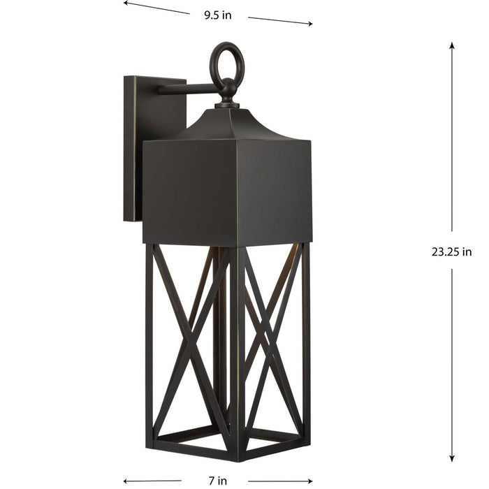 Birkdale Outdoor Wall Lantern-Exterior-Progress Lighting-Lighting Design Store