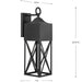 Birkdale Outdoor Wall Lantern-Exterior-Progress Lighting-Lighting Design Store