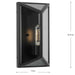 Bristol One Light Outdoor Wall Lantern-Exterior-Progress Lighting-Lighting Design Store