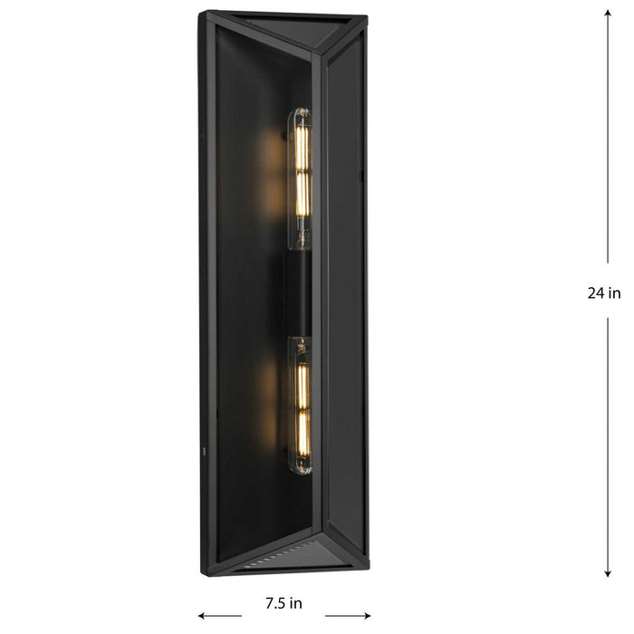 Bristol Two Light Outdoor Wall Lantern-Exterior-Progress Lighting-Lighting Design Store
