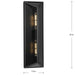 Bristol Two Light Outdoor Wall Lantern-Exterior-Progress Lighting-Lighting Design Store