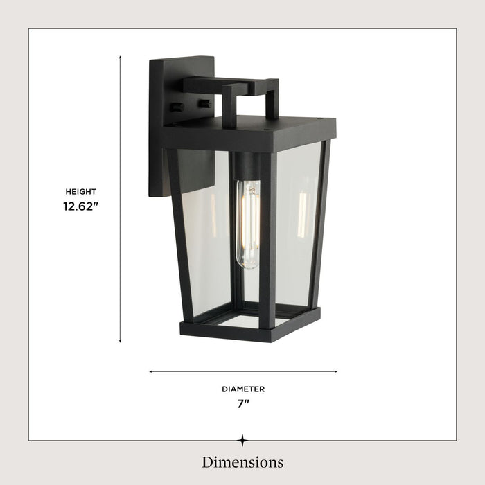 Tryon One Light Outdoor Wall Lantern-Exterior-Progress Lighting-Lighting Design Store