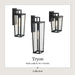 Tryon One Light Outdoor Wall Lantern-Exterior-Progress Lighting-Lighting Design Store