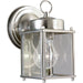 Flat Glass Lantern Wall Lantern-Exterior-Progress Lighting-Lighting Design Store